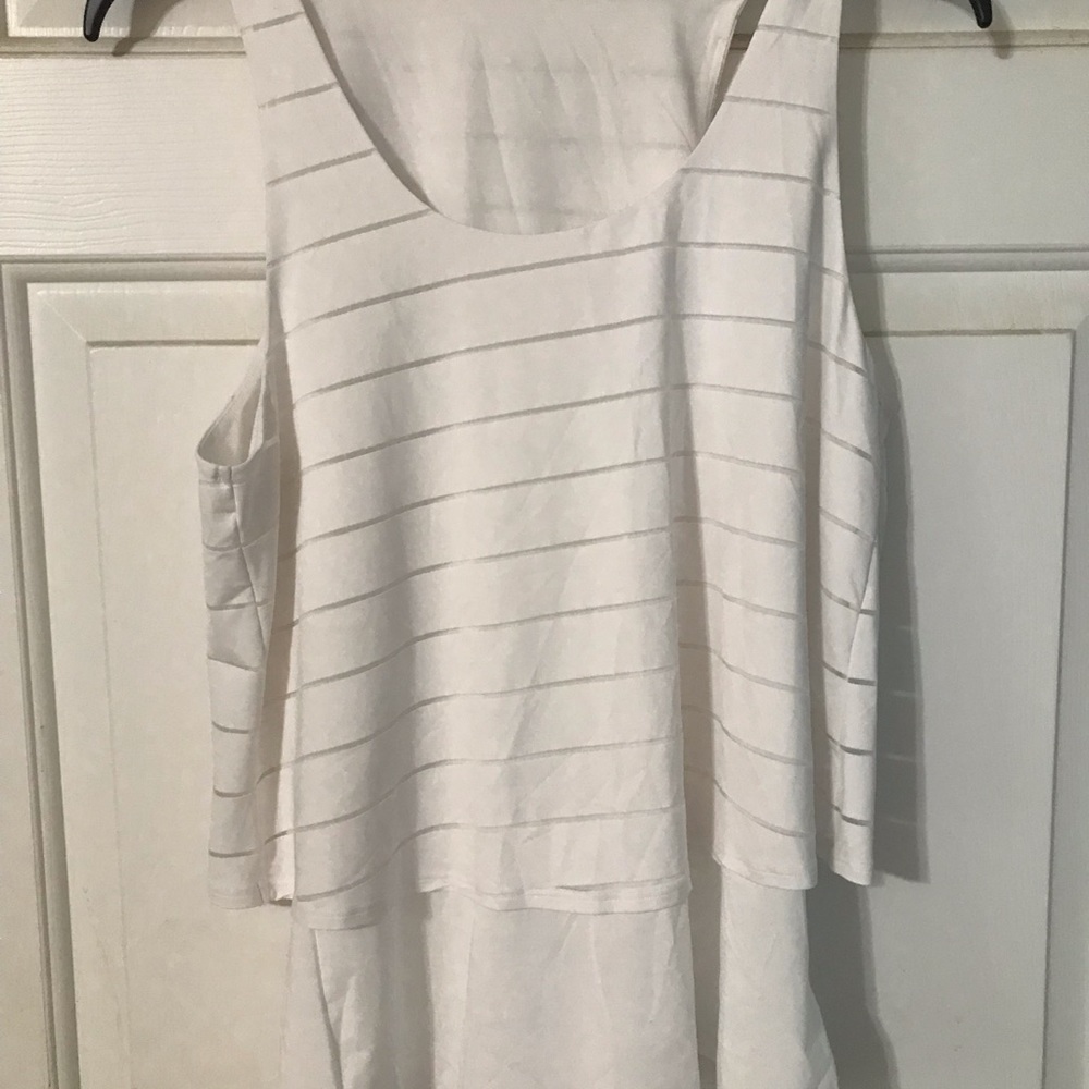 Athleta loose layered tank